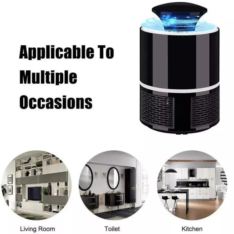 Mosquito Trap Lamp  UV LED Insect Killer with Suction Fan