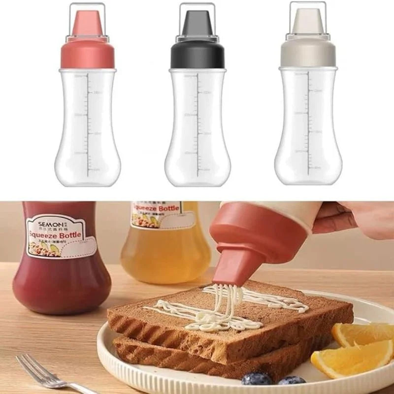 5 Hole Squeeze Sauce Bottle