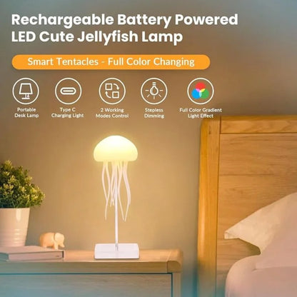 LED Jellyfish Lamp RGB Mood Light
