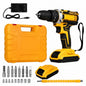 Cordless Drill Machine Kit with 2  Batteries  & 26 Accessories